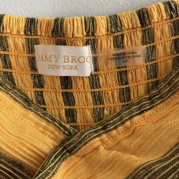 Ramy Brook Faretta strapless pleated knit gown - Picture 8 of 9